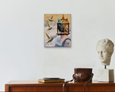 Hard Won 11"x14" Metal Print