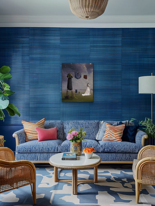 Gone 24"x30" Metal Print