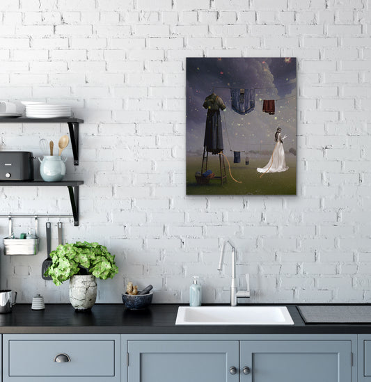 Gone 16"x20" Metal Print