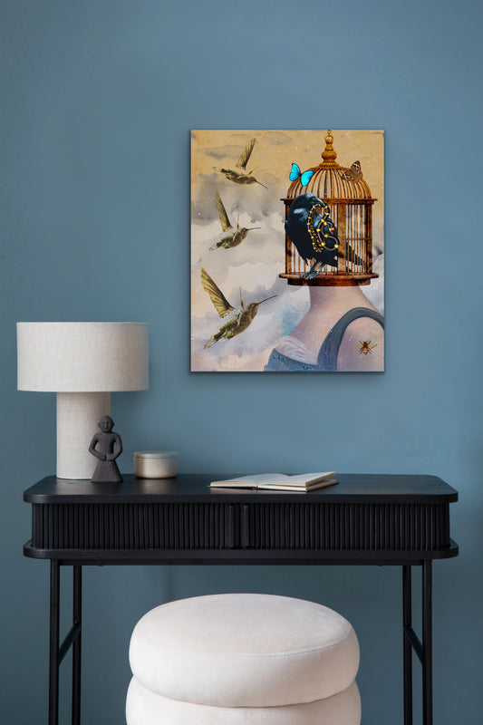 Hard Won 24"x30" Metal Print