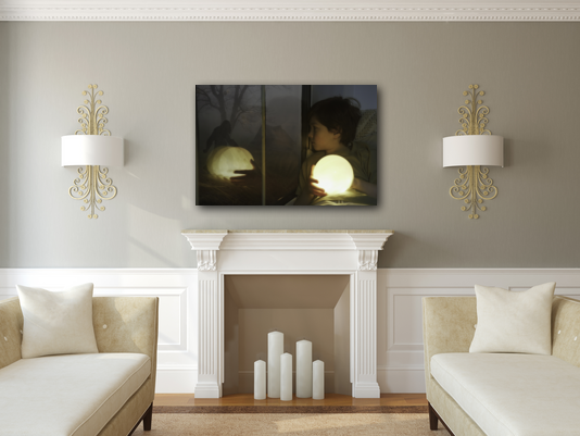 Nothing Isn't True If You Believe It 30"x45" Metal Print