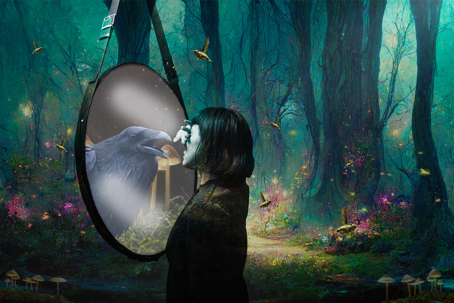 Becoming 13"x19" Fine Art Print