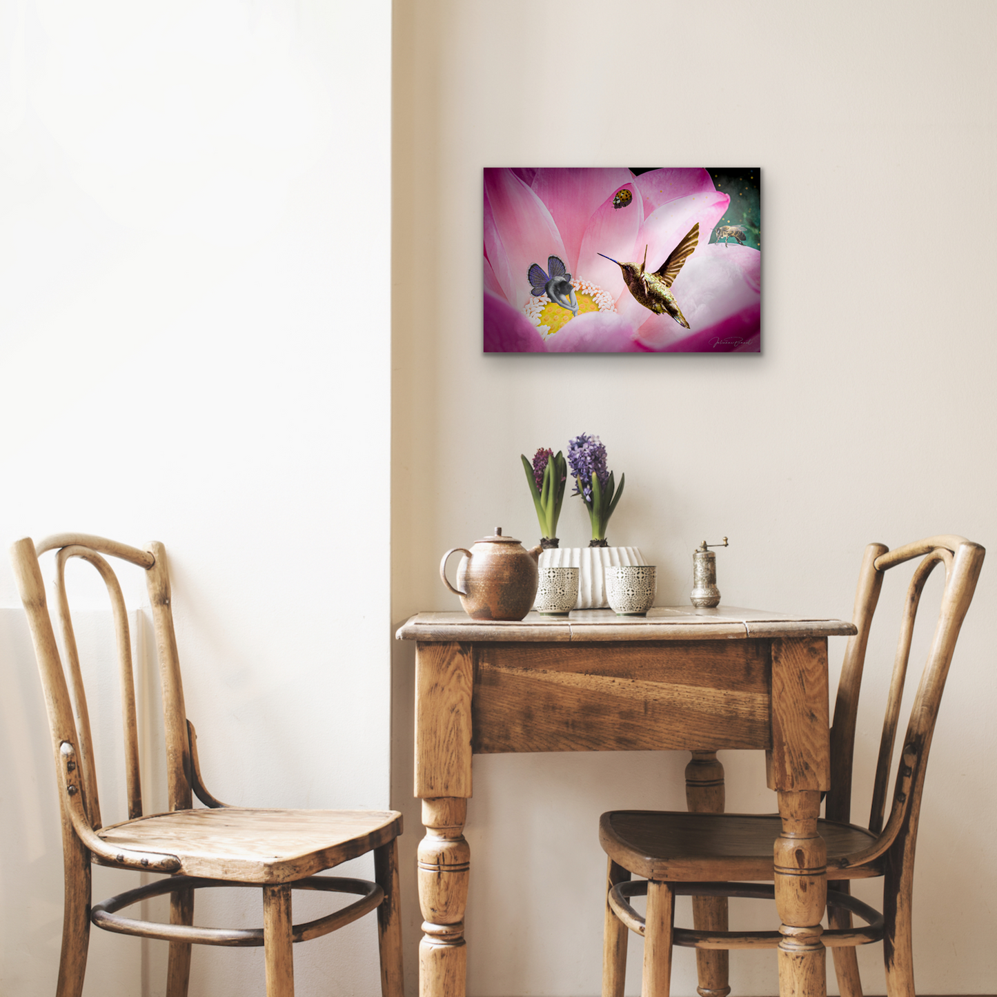 Friends Abide 16"x20" Metal Print