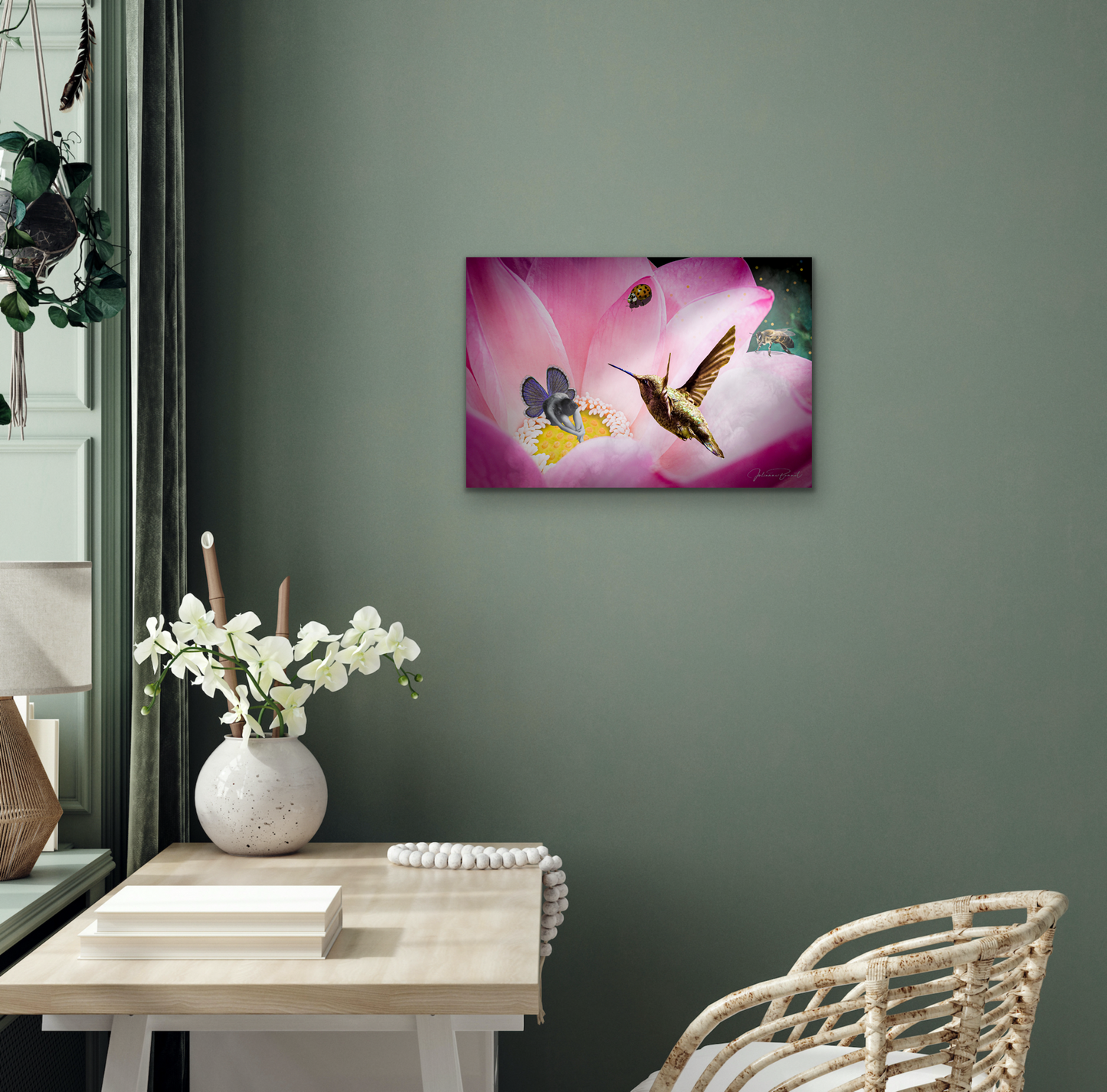 Friends Abide 24"x30" Metal Print