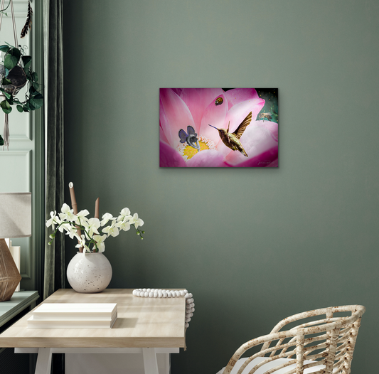 Friends Abide 24"x30" Metal Print