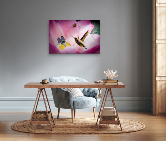 Friends Abide 30"x40" Metal Print