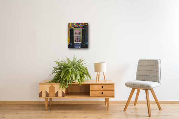 The Window is the Window 16"x20" Metal Print