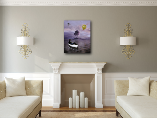 Wherever It Takes You 24"x30" Metal Print