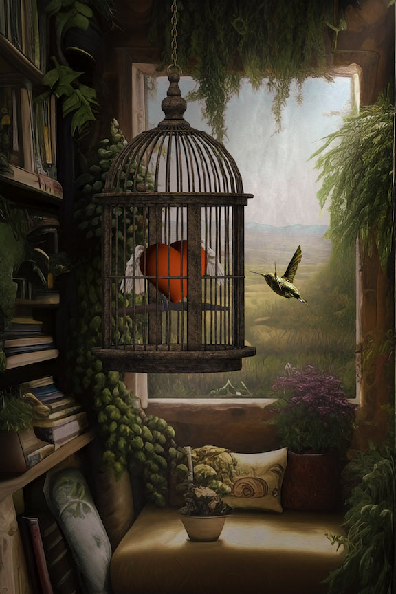 Limerence 30"x45" Metal Print