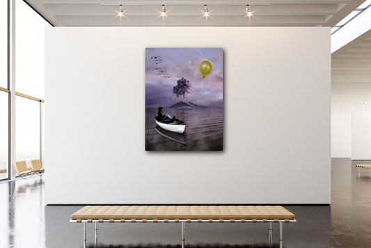 Wherever It Takes You 30"x40" Metal Print