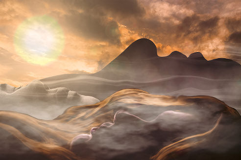 Of Her 30"x40" Metal Print