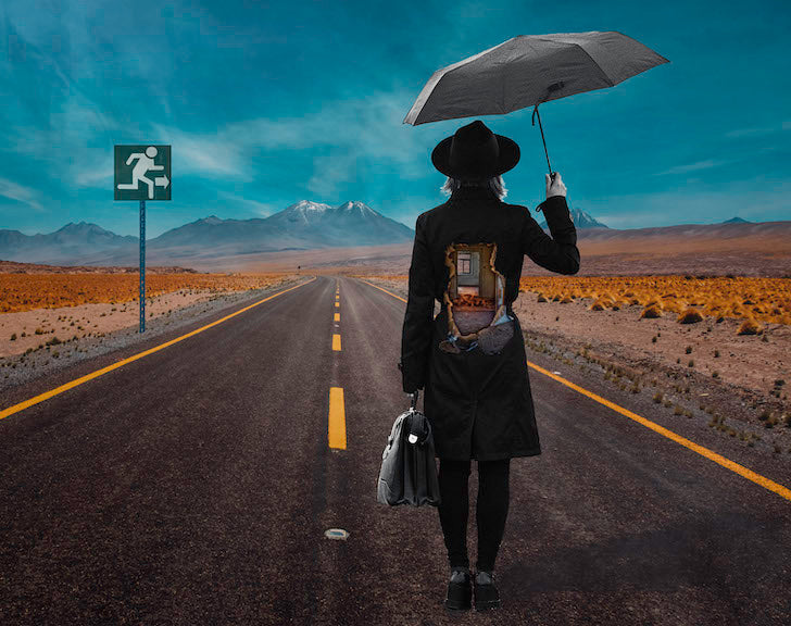 The Body Keeps the Score 24"x30" Metal Print