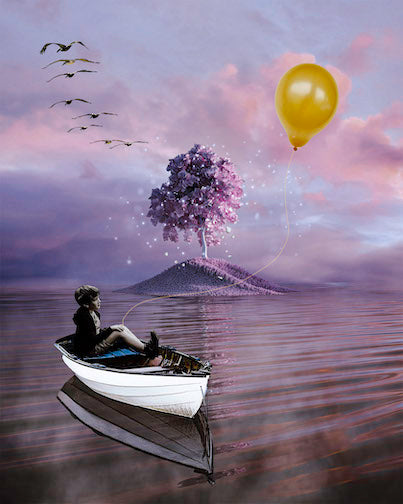 Wherever It Takes You 30"x40" Metal Print