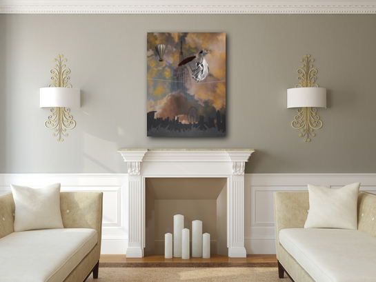 People Pleaser 30"x40" Metal Print