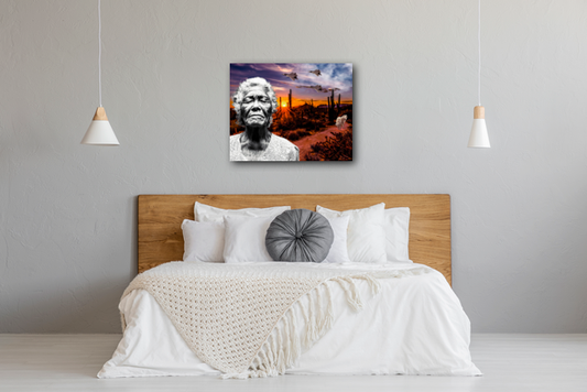 What is Freedom? What is Country? 24"x30" Metal Print