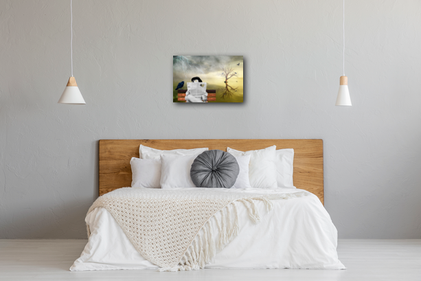 Trust the Media 16"x24" Metal Print